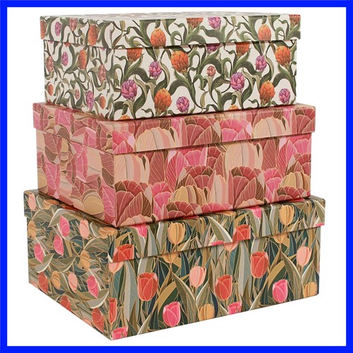 Piece decorative storage - 3-piece,