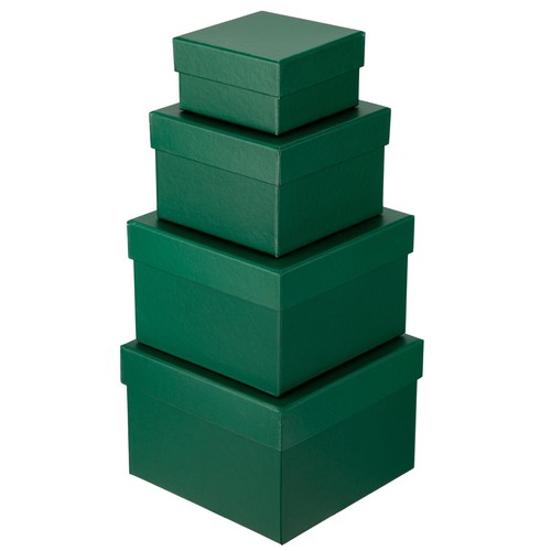 Pcs dark green square - 4,