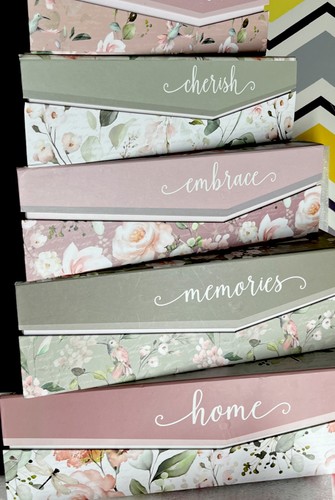 Lot nesting storage boxes - 5,