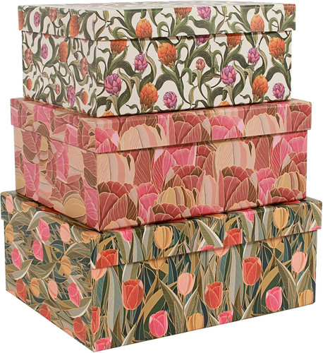 Piece decorative storage - 3-piece,