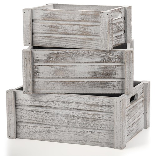 Pack wood crates - 3, with