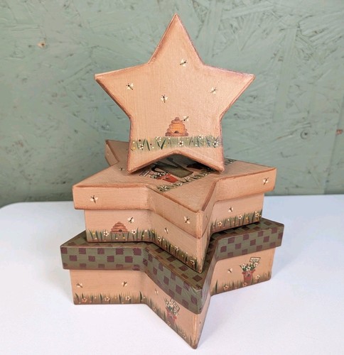 Vintage star shaped stacking - star,