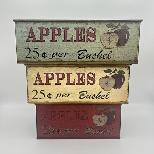Apples per bushel metal - apples,