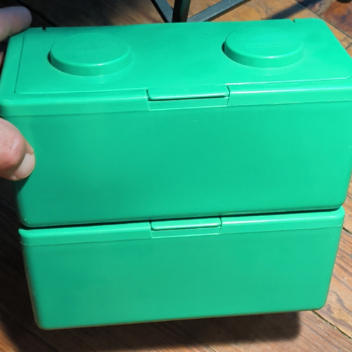 Chubs lidded stackable green - lidded,