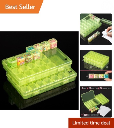 Stackable bead storage boxes - bead,